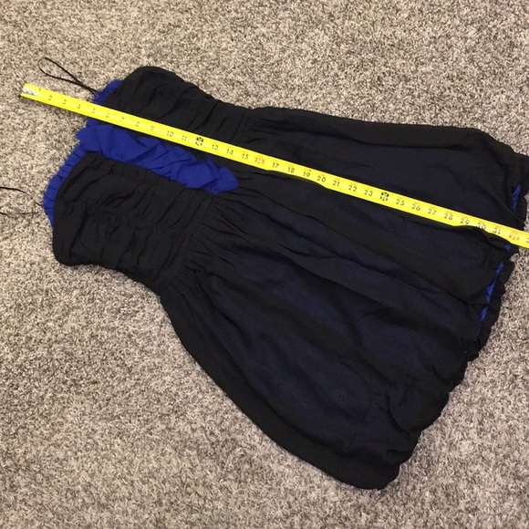 TIH Hype dress black blue dress size medium juniors or womens - Picture 11 of 16